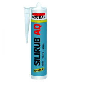 Soudal Silirub AQ - silikon za akvarije-CRNI